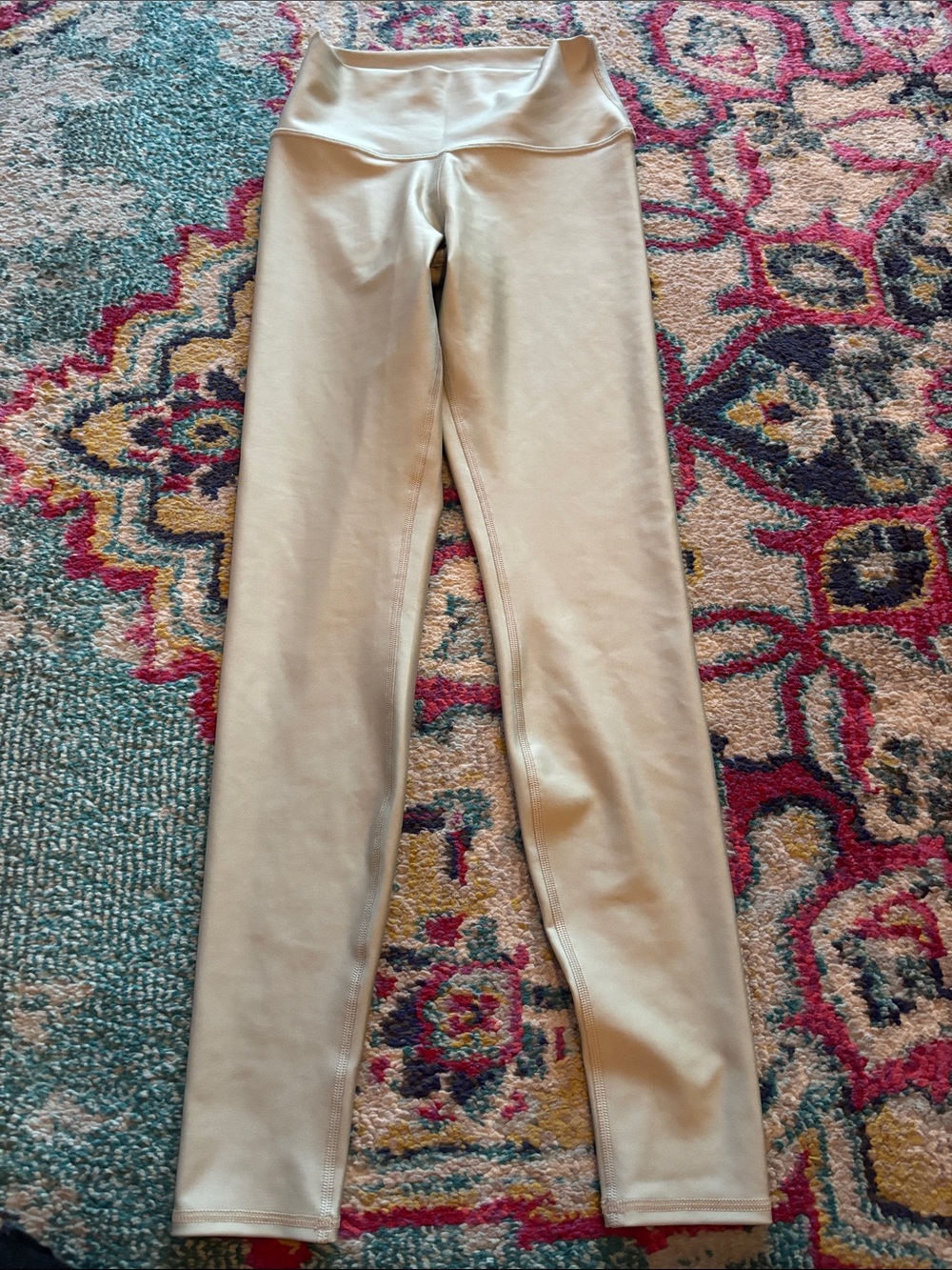 ALO Yoga Light Taupe High-Rise Leggings